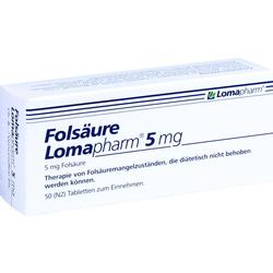 FOLSAEURE LOMAPHARM 5MG